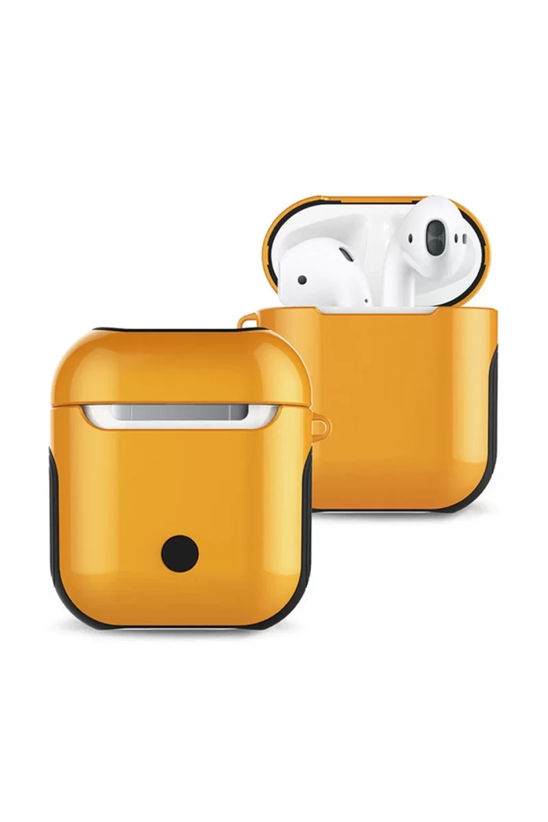 Newface Apple Airpods 2 (2.nesil) 3in1 Kılıf - Sarı