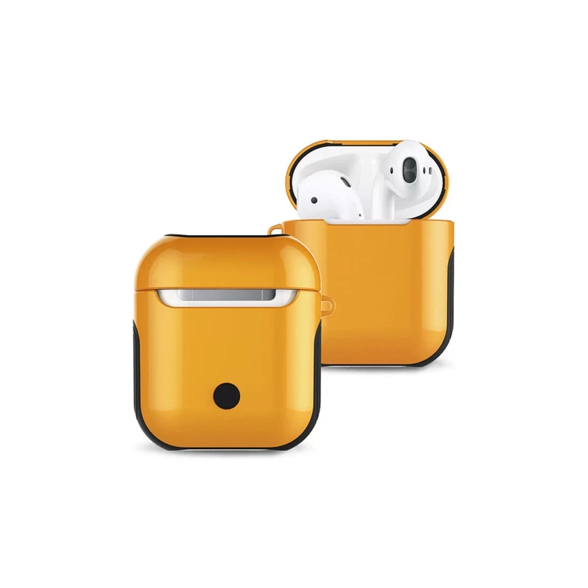 Newface Apple Airpods 2 (2.nesil) 3in1 Kılıf - Sarı