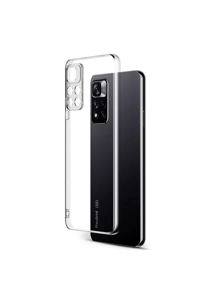 Newface Xiaomi Redmi Note 11 Pro Plus 5G Kılıf Lüx Şeffaf Silikon