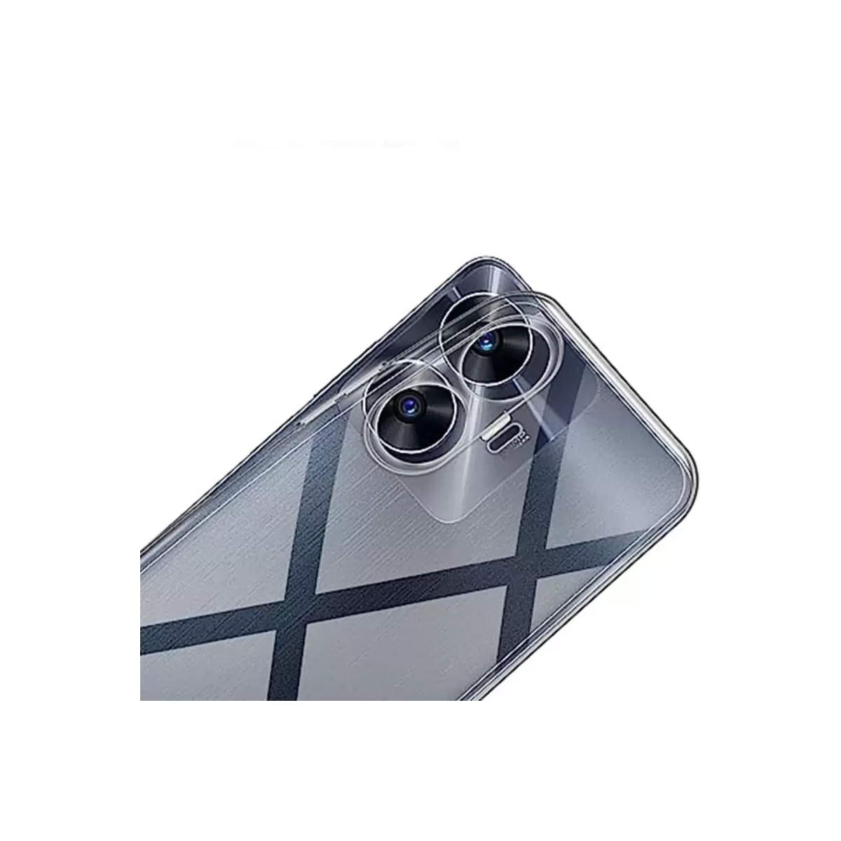 Newface Realme C55 Kılıf Lüx Şeffaf Silikon