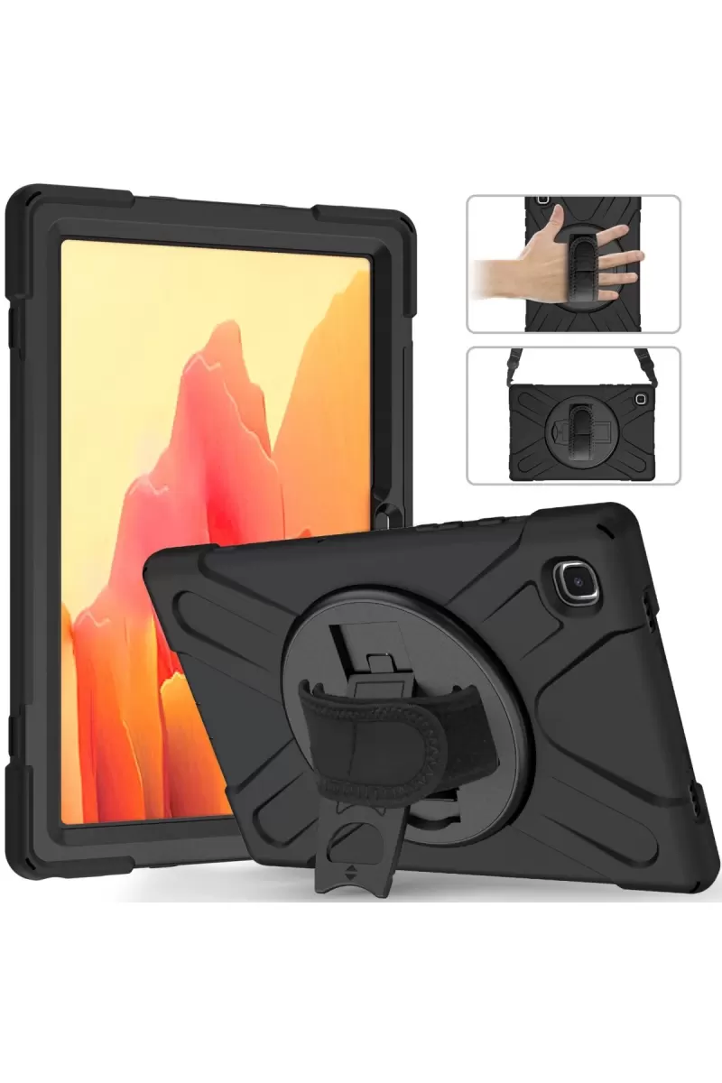 Newface Samsung Galaxy T500 Tab A7 10.4 Kılıf Amazing Tablet Kapak - Siyah