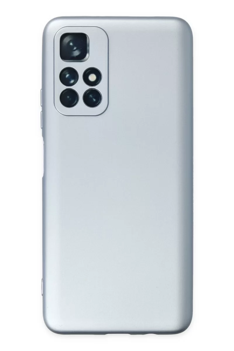 Newface Xiaomi Redmi Note 11T Kılıf Nano içi Kadife Silikon - Sky Blue