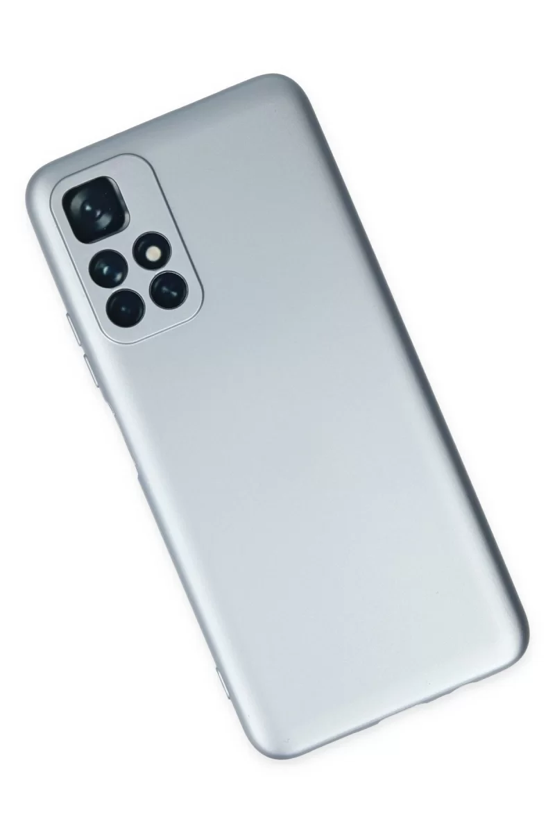 Newface Xiaomi Redmi Note 11T Kılıf Nano içi Kadife Silikon - Sky Blue
