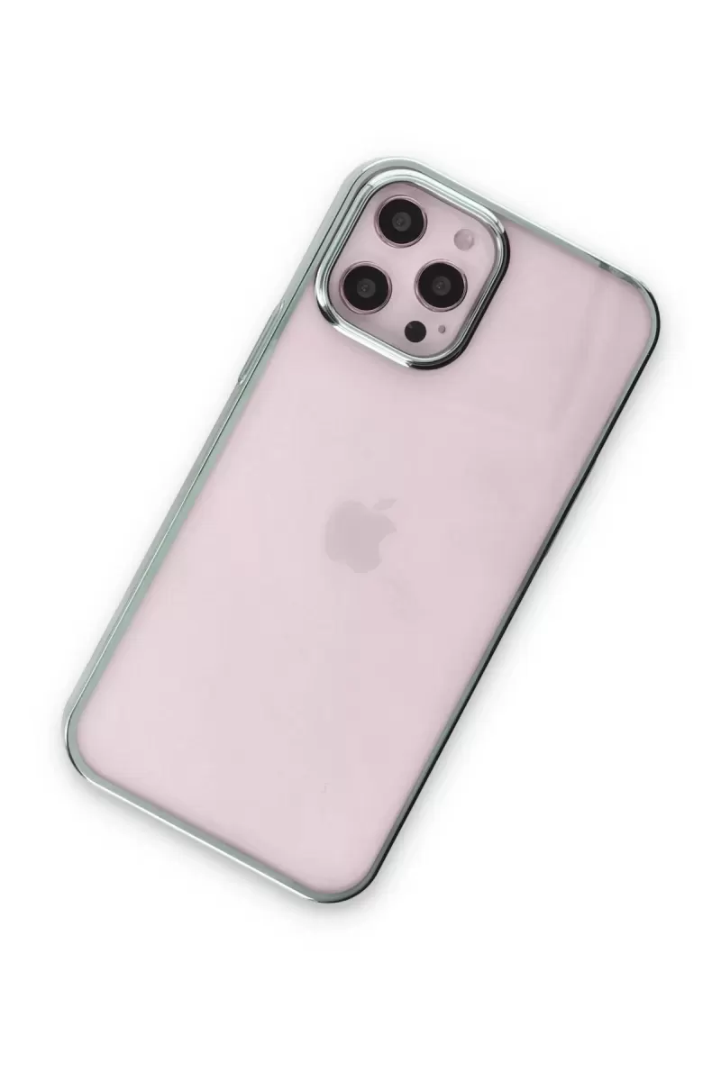 Newface Apple iPhone 12 Pro Max Kılıf Element Silikon - Yeşil