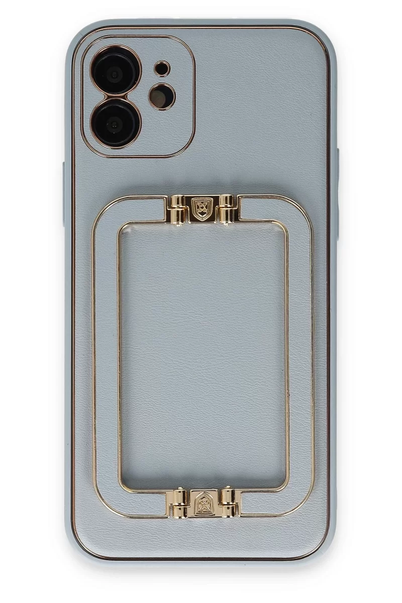 Newface Apple iPhone 12 Kılıf Coco Elit Kapak - Turkuaz
