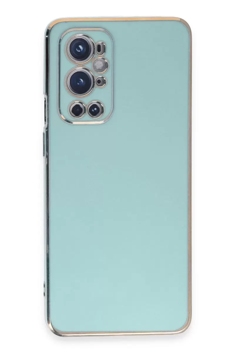 Newface One Plus 9 Pro Kılıf Volet Silikon - Açık Yeşil