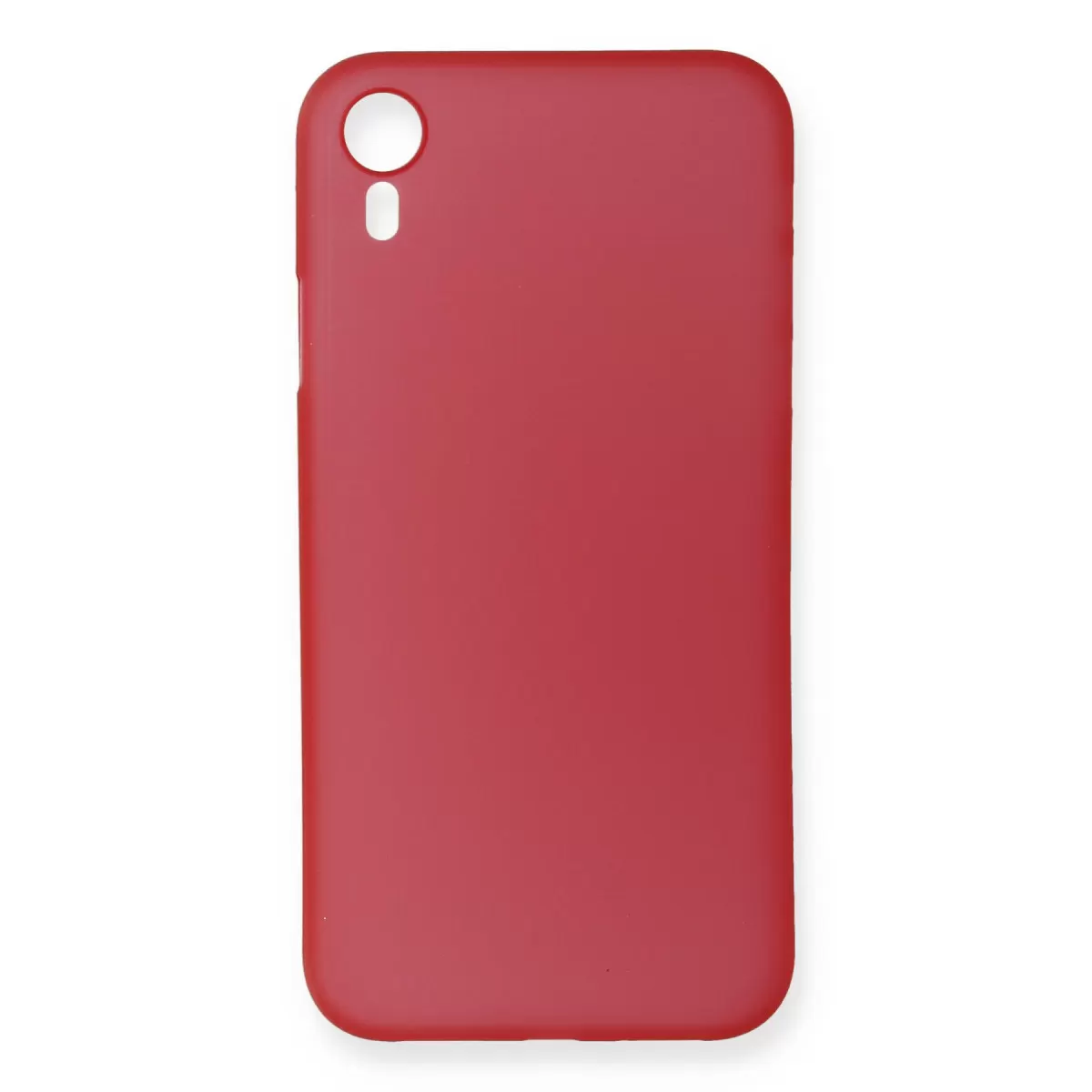 Newface Apple iPhone XR Kılıf PP Ultra İnce Kapak - Kırmızı