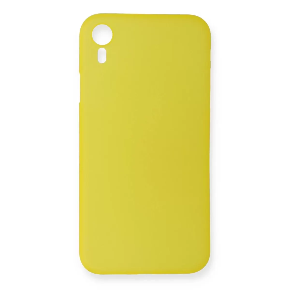 Newface Apple iPhone XR Kılıf PP Ultra İnce Kapak - Sarı