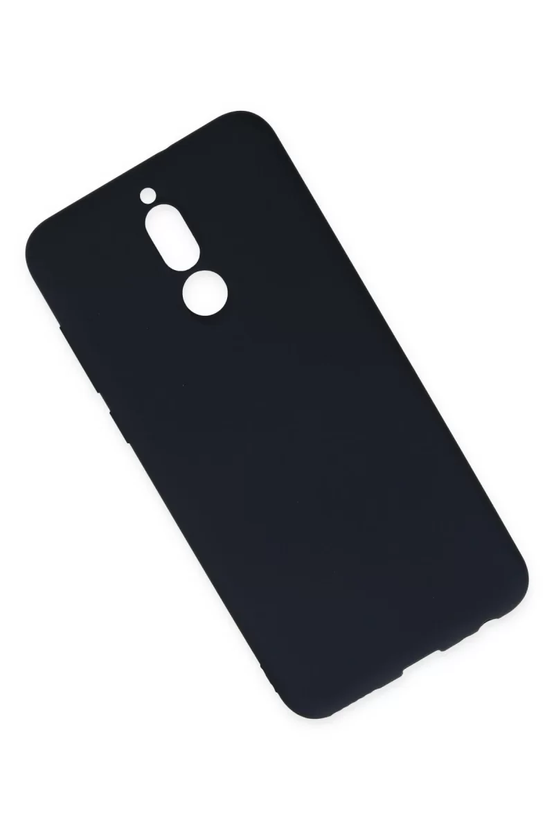 Newface Huawei Mate 10 Lite Kılıf Nano içi Kadife Silikon - Lacivert