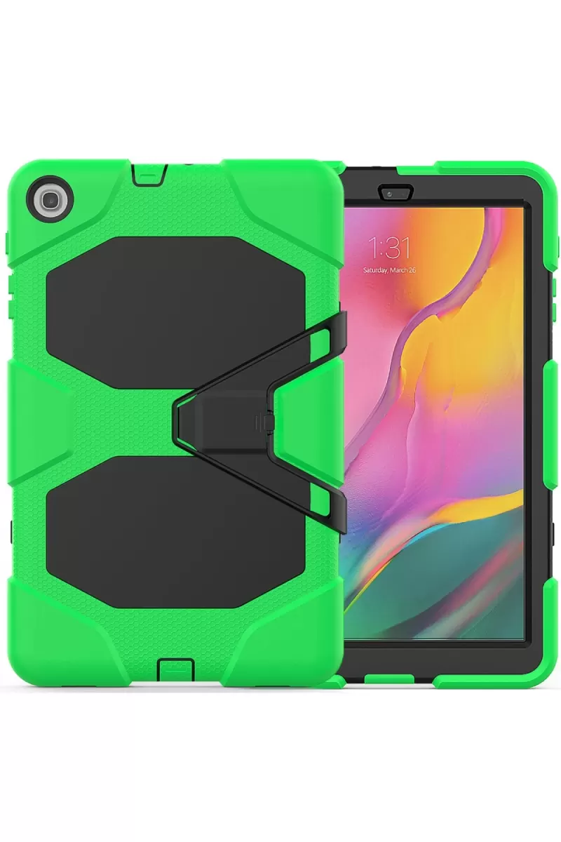 Newface Samsung Galaxy T510 Tab A 10.1 Kılıf Griffin Tablet Kapak - Yeşil