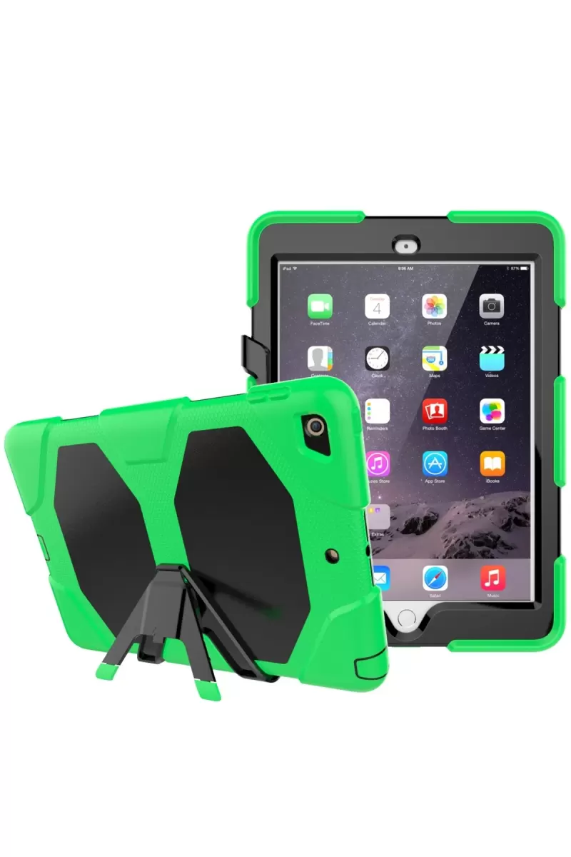 Newface Apple iPad 5 Air 9.7 Kılıf Griffin Tablet Kapak - Yeşil