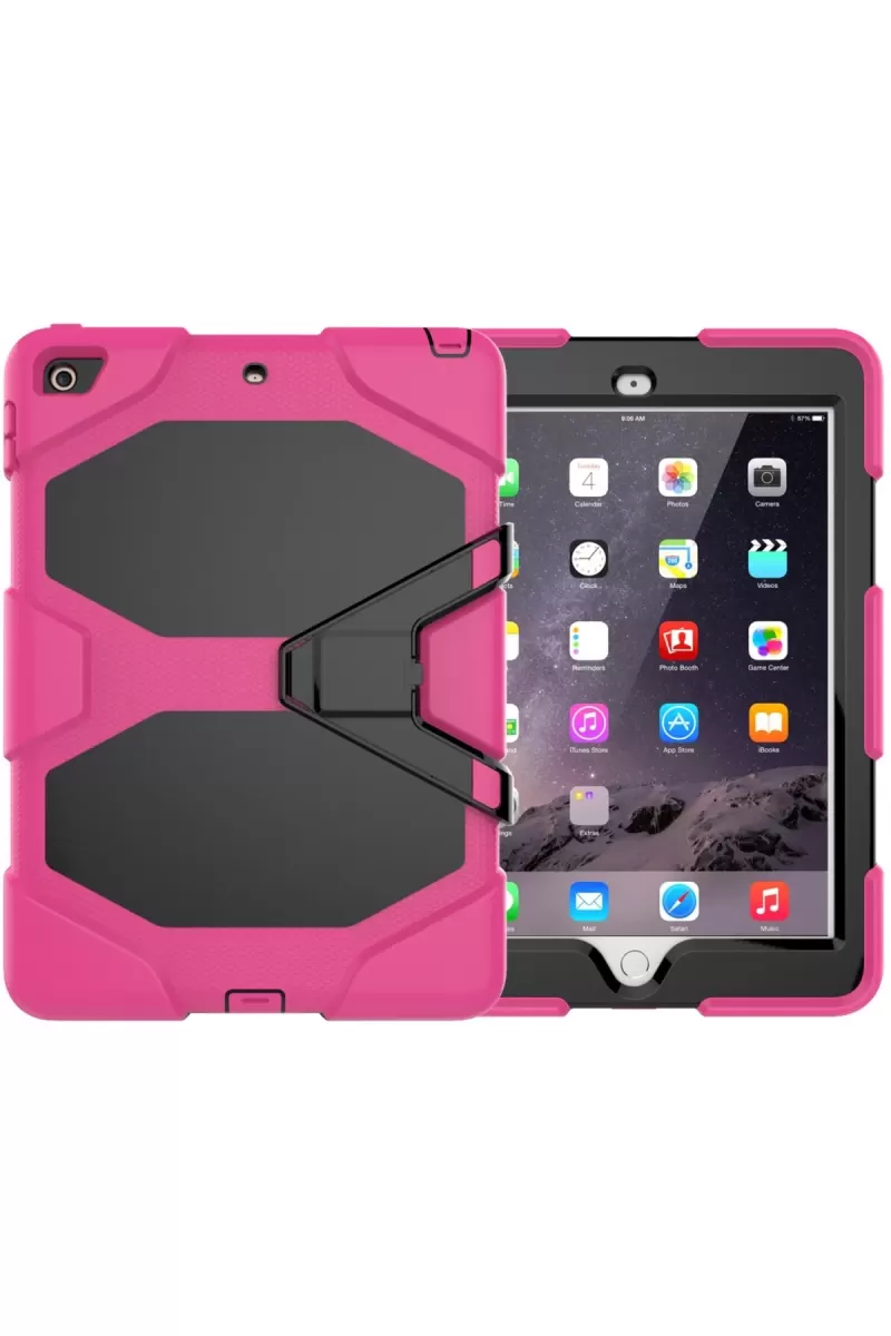Newface Apple iPad 5 Air 9.7 Kılıf Griffin Tablet Kapak - Pembe