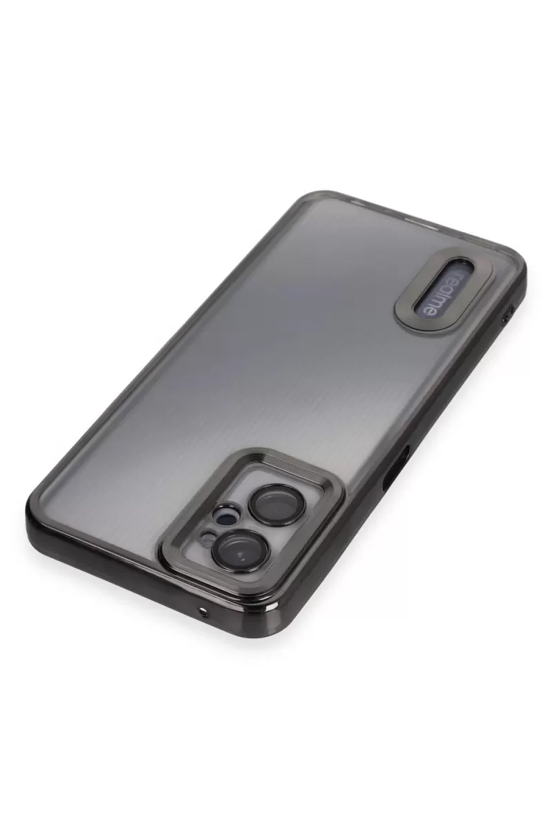 Newface Realme 9i 4G Kılıf Slot Silikon - Siyah