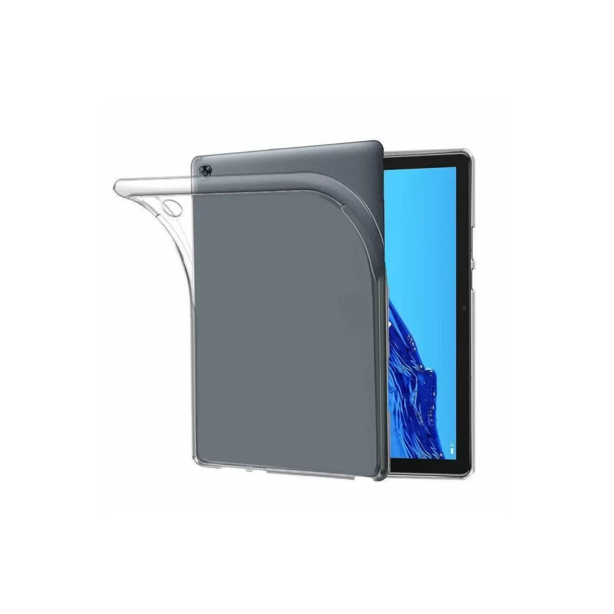 Newface Huawei MediaPad T3 10 / 9.6 Kılıf Tablet Şeffaf Silikon