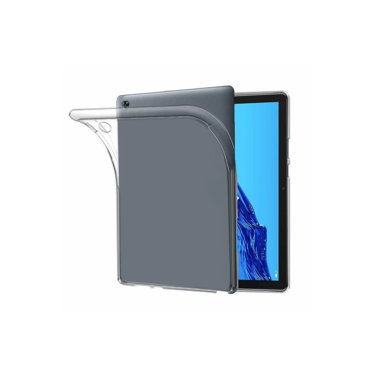 Newface Huawei MediaPad T3 10 / 9.6 Kılıf Tablet Şeffaf Silikon