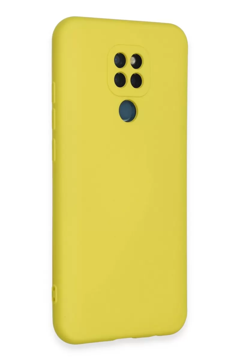 Newface General Mobile GM 20 Kılıf Nano içi Kadife Silikon - Sarı