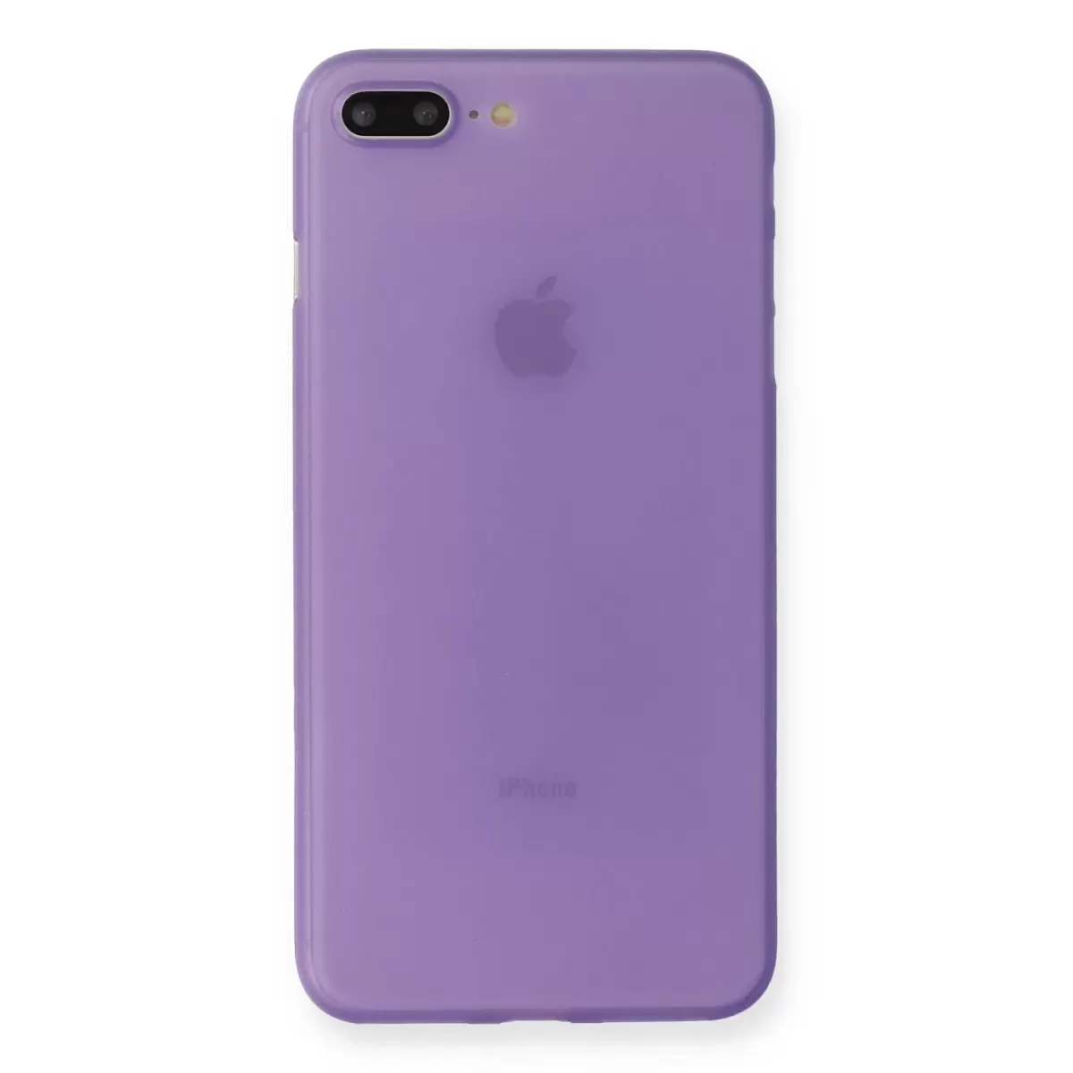 Newface Apple iPhone 7 Plus Kılıf PP Ultra İnce Kapak - Mor