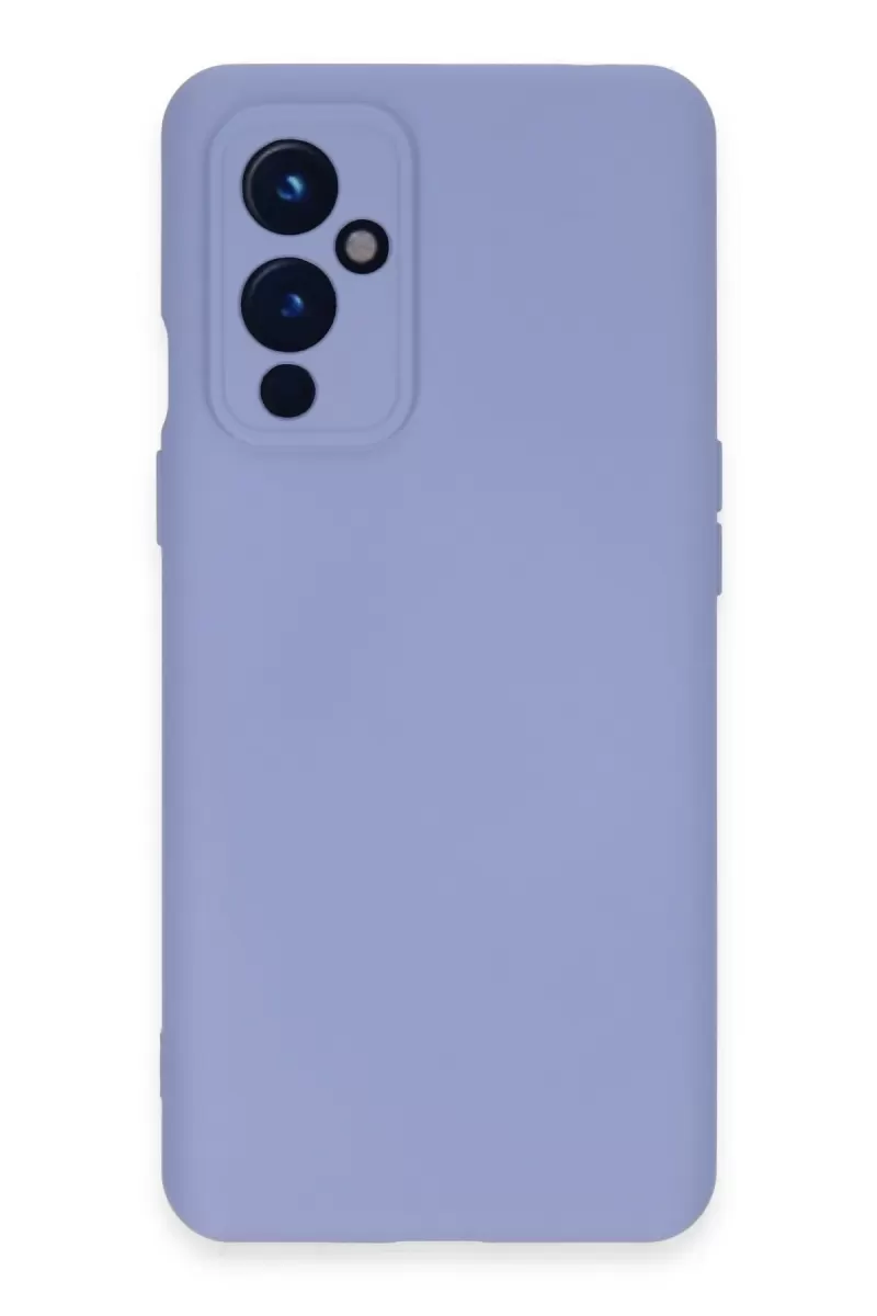 Newface One Plus 9 Kılıf Nano içi Kadife Silikon - Lila