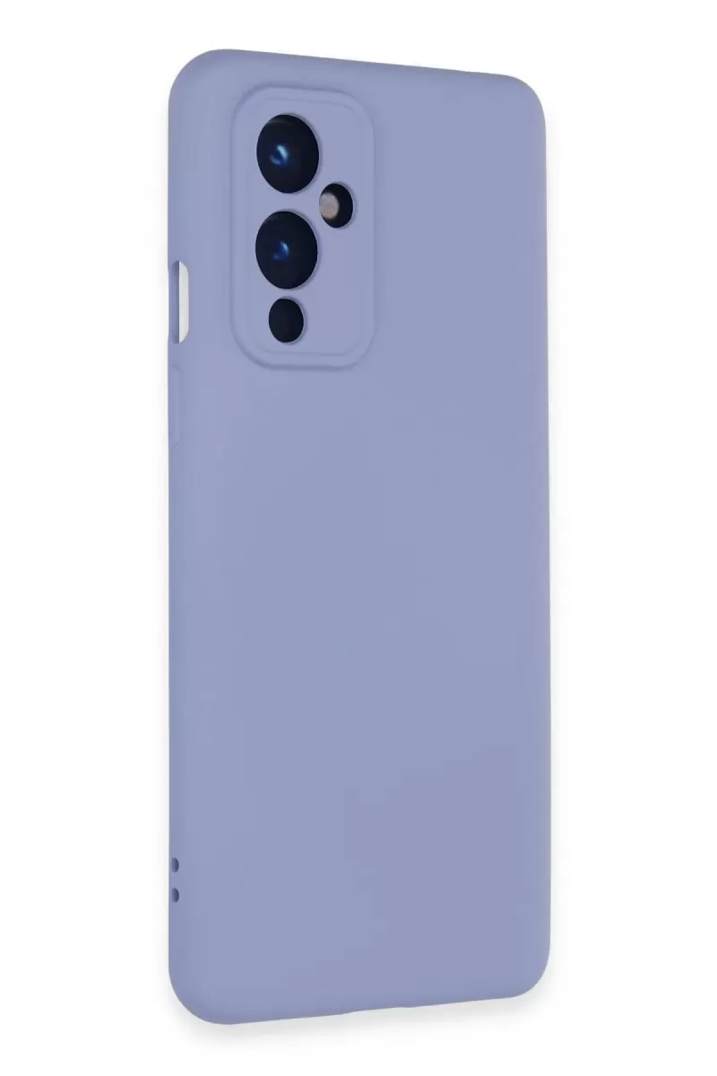 Newface One Plus 9 Kılıf Nano içi Kadife Silikon - Lila