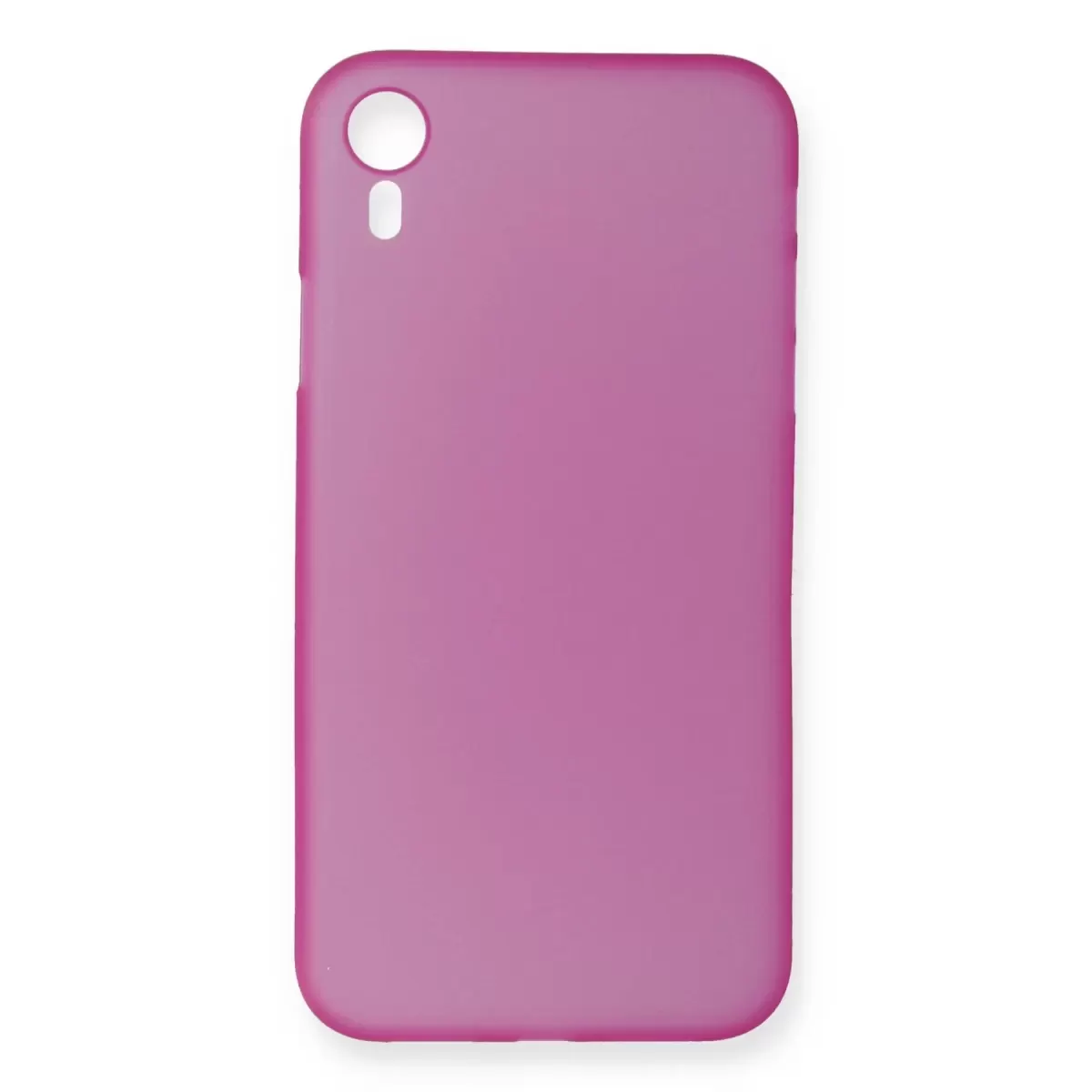 Newface Apple iPhone XR Kılıf PP Ultra İnce Kapak - Pembe