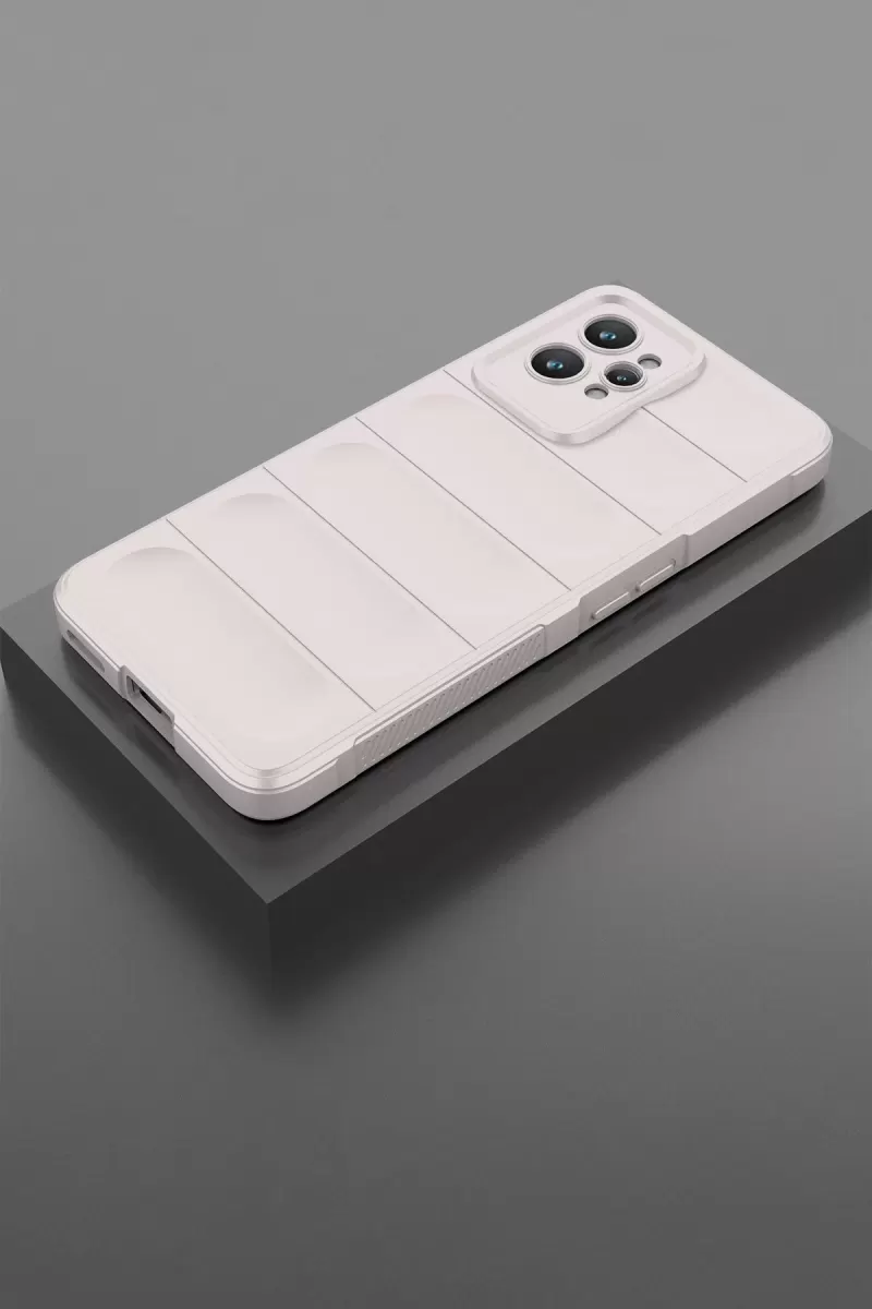 Newface Realme GT2 Pro 5G Kılıf Optimum Silikon - Krem