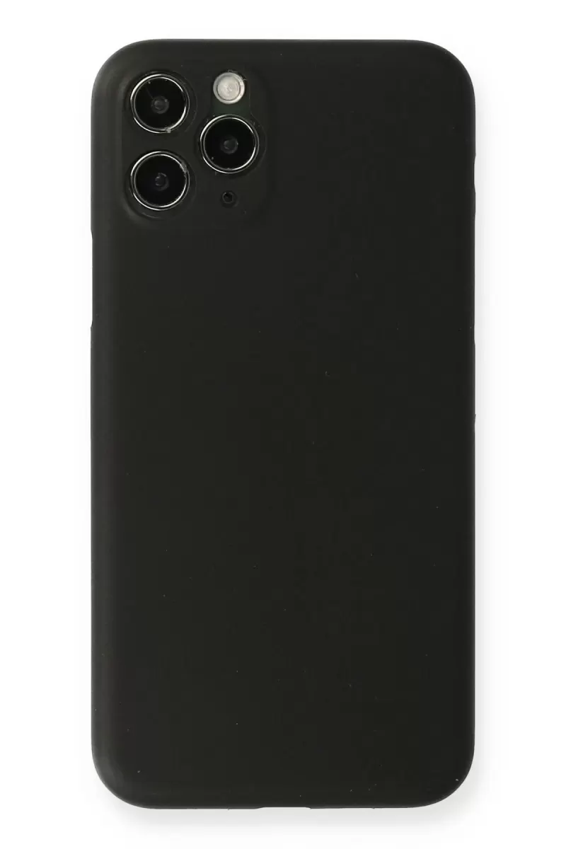 Newface Apple iPhone 11 Pro Kılıf PP Ultra İnce Kapak - Siyah