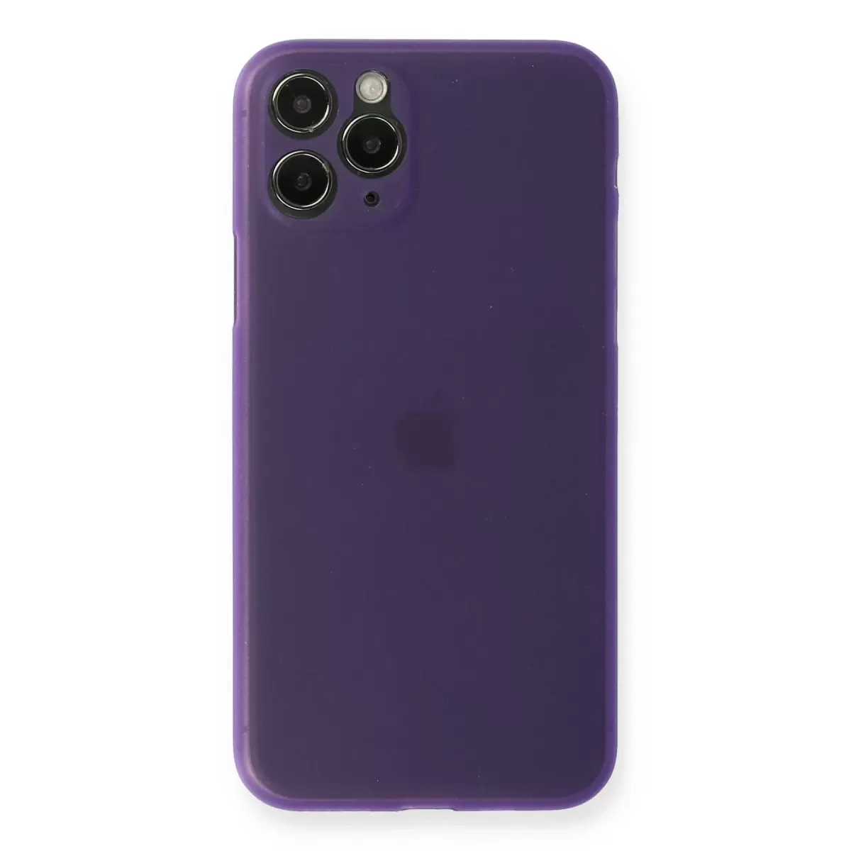 Newface Apple iPhone 11 Pro Kılıf PP Ultra İnce Kapak - Mor