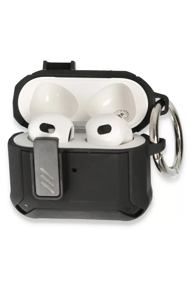 Newface Apple Airpods Pro 2 (2.nesil) Truva Kılıf - Siyah