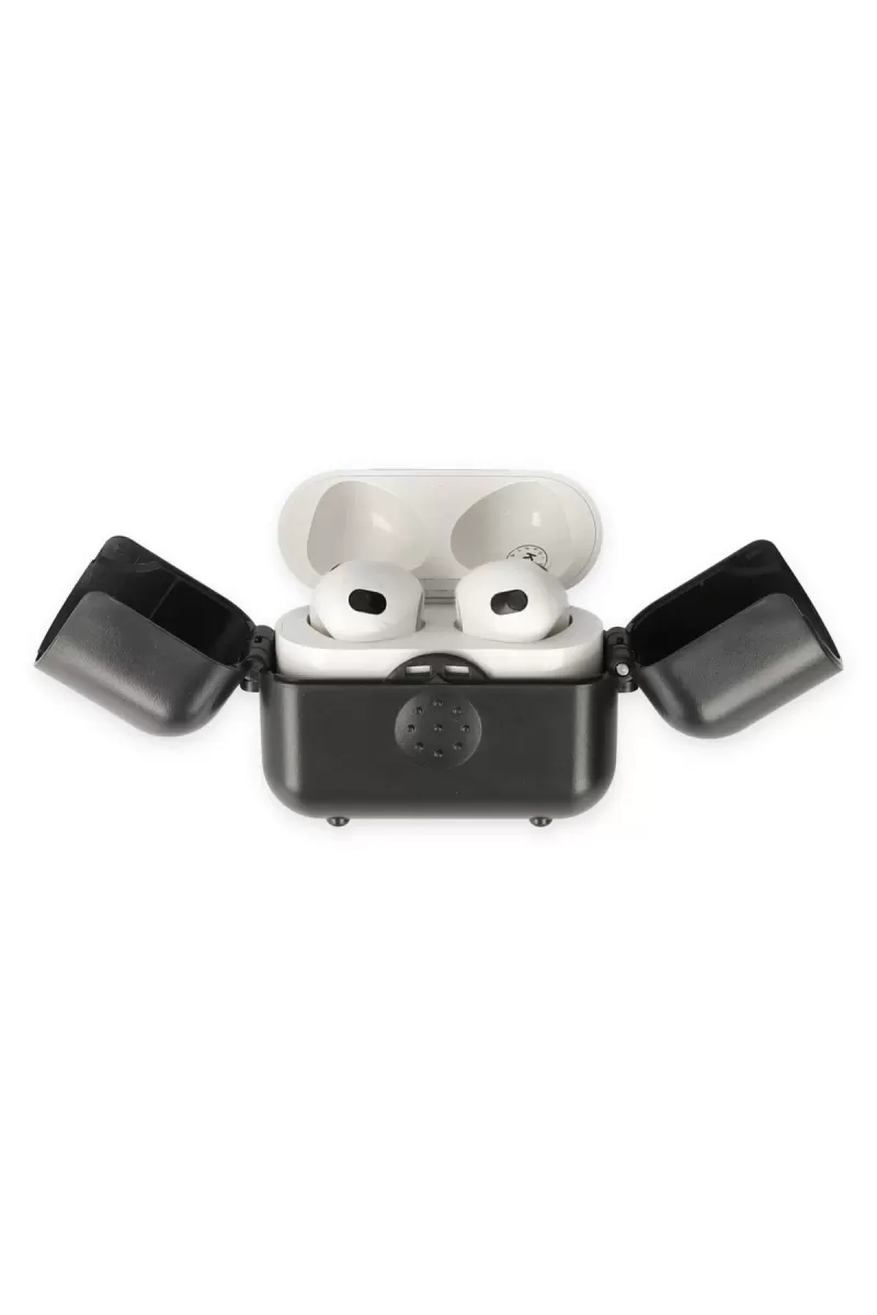 Newface Apple Airpods 3 (3.nesil) Basmalı Kılıf - Siyah