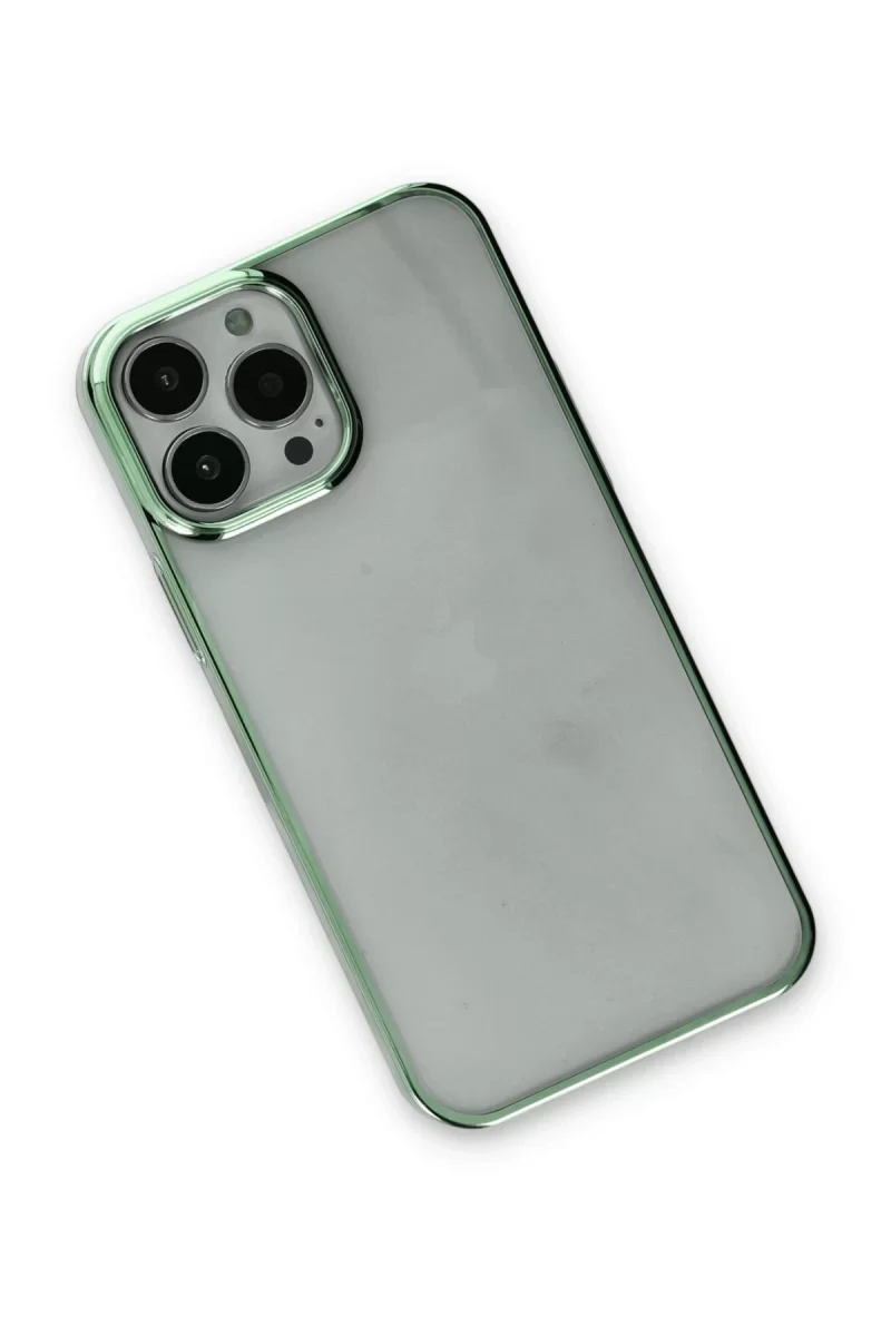 Newface Apple iPhone 14 Pro Max Kılıf Element Silikon - Yeşil