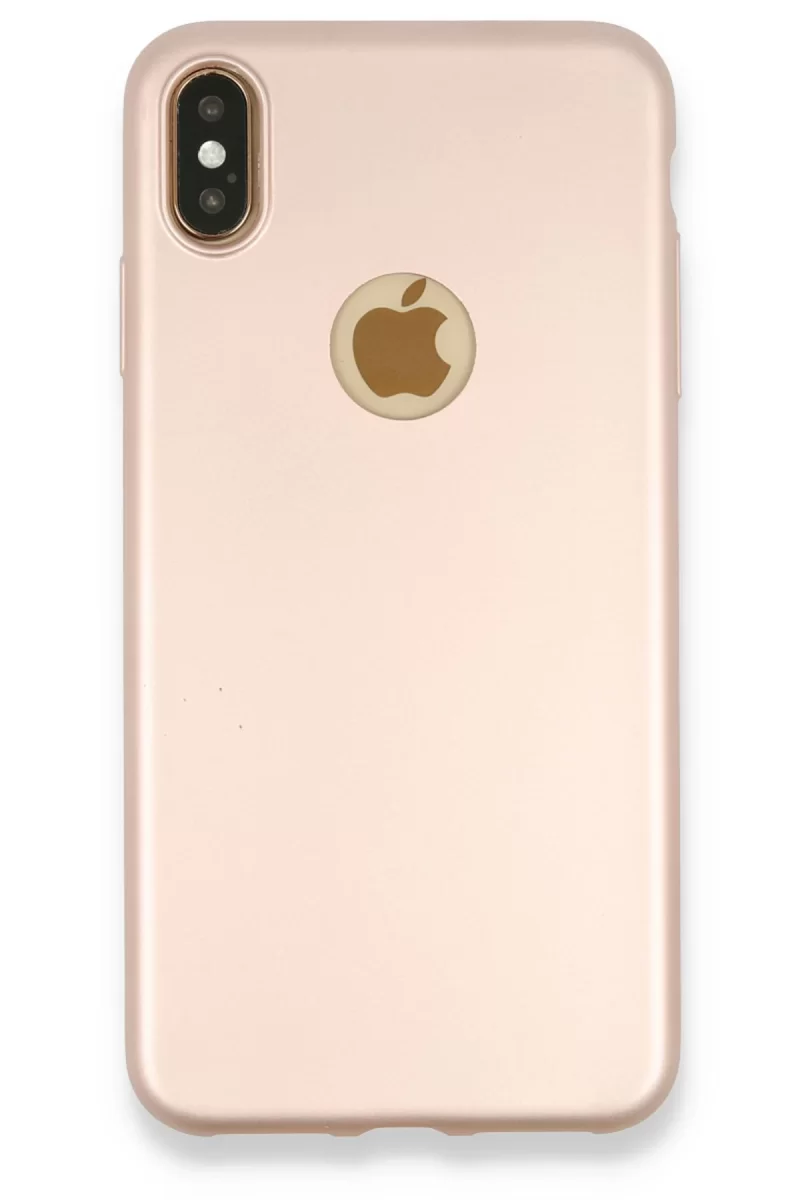 Newface Apple iPhone XS Max Kılıf First Silikon - Rose Gold