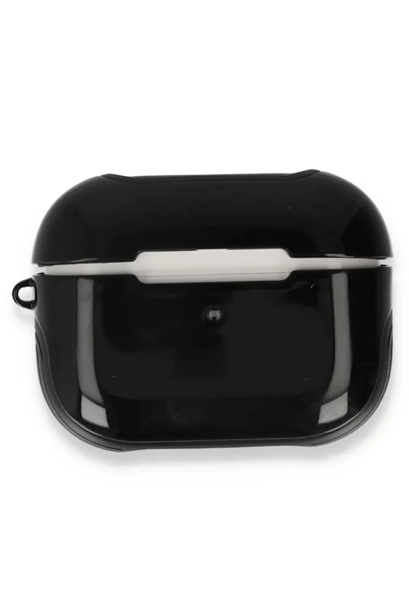 Newface Apple Airpods Pro (1.nesil) 3in1 Kılıf - Siyah