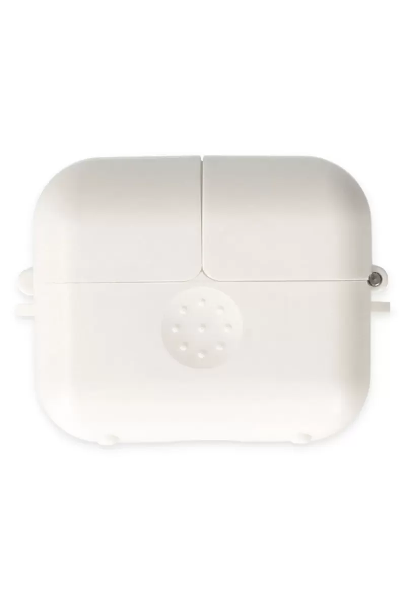 Newface Apple Airpods 3 (3.nesil) Basmalı Kılıf - Beyaz