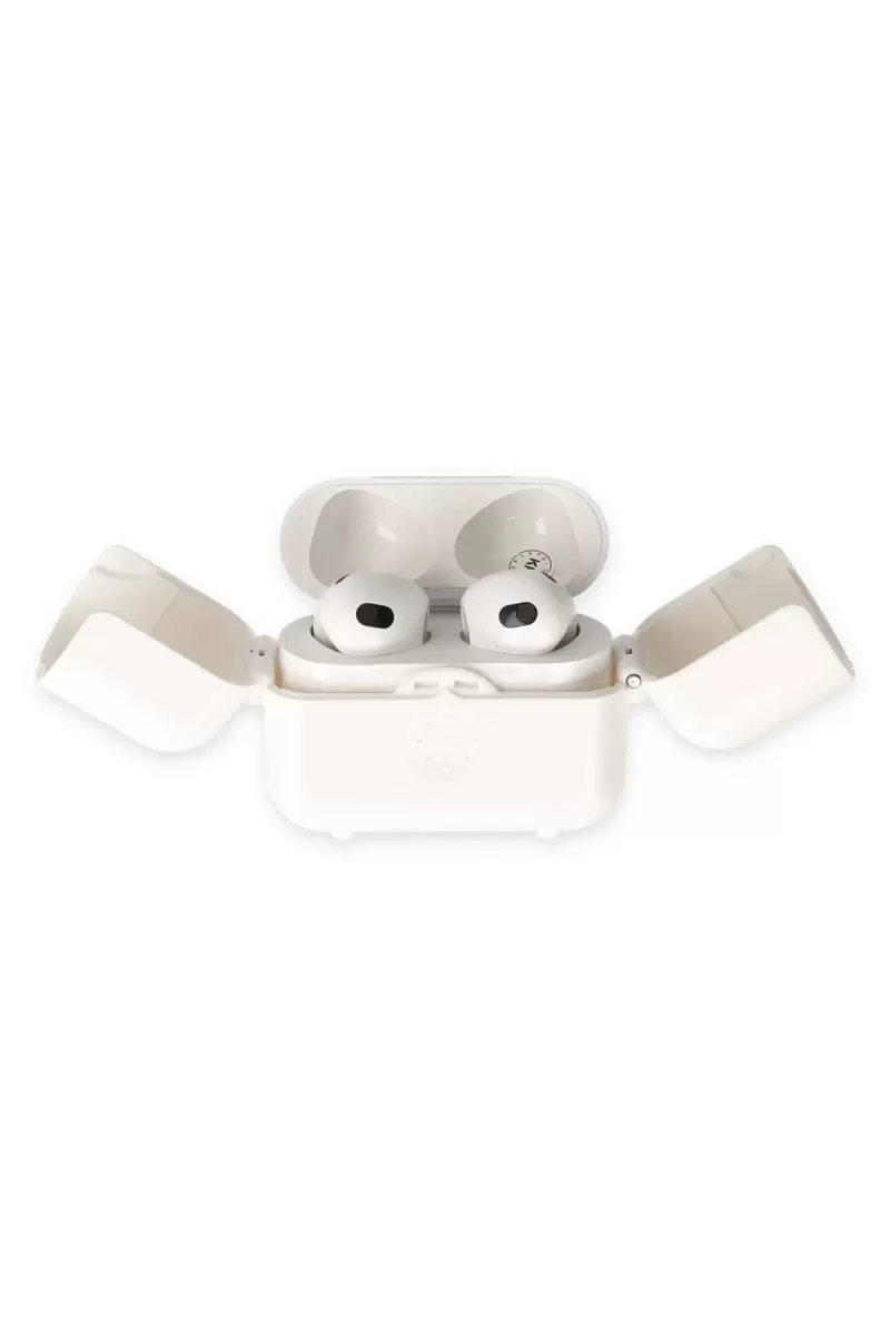 Newface Apple Airpods 3 (3.nesil) Basmalı Kılıf - Beyaz