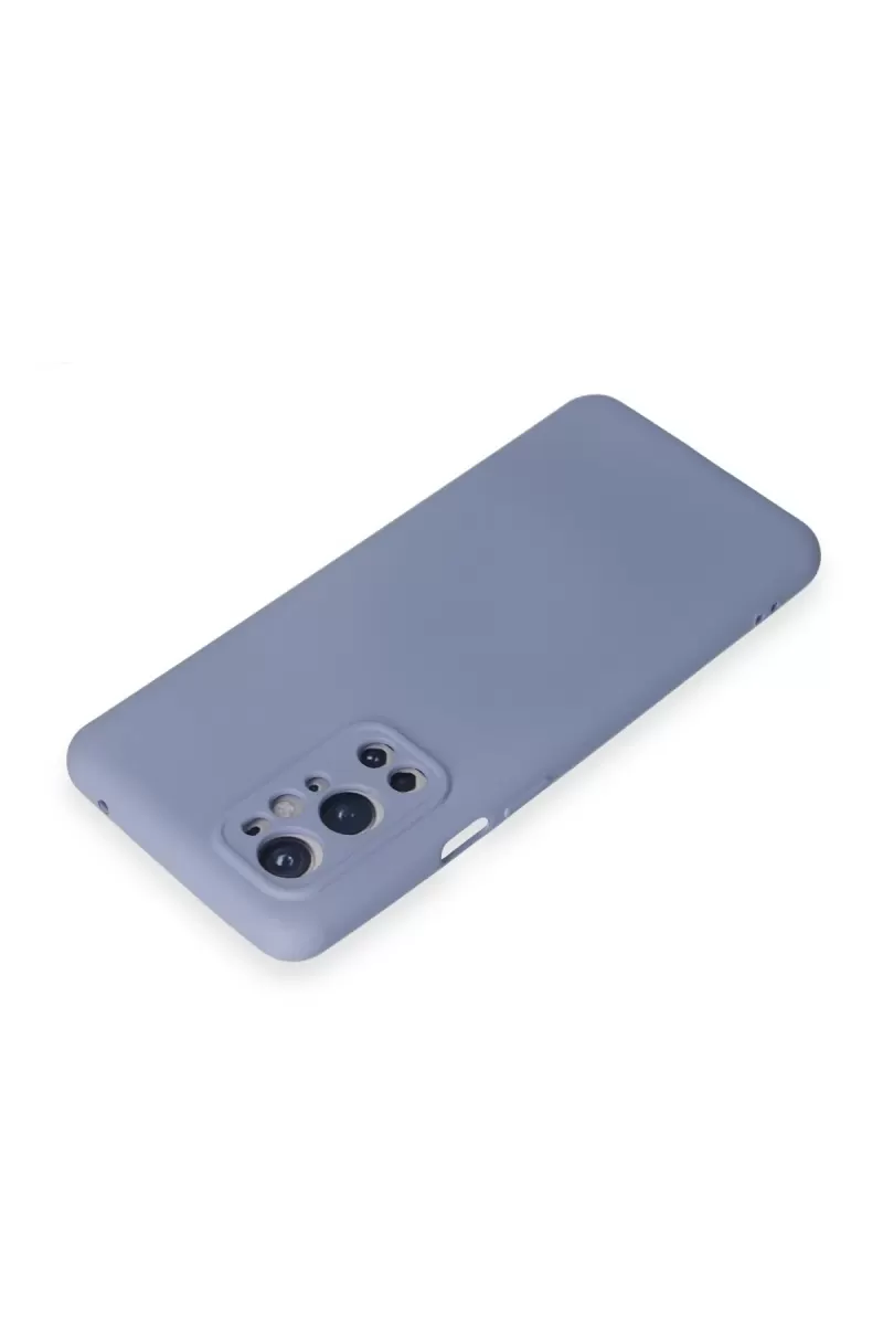 Newface One Plus 9 Pro Kılıf Nano içi Kadife Silikon - Mor