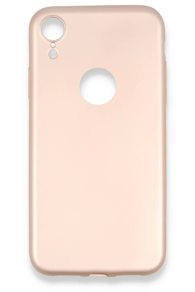 Newface Apple iPhone XR Kılıf First Silikon - Rose Gold