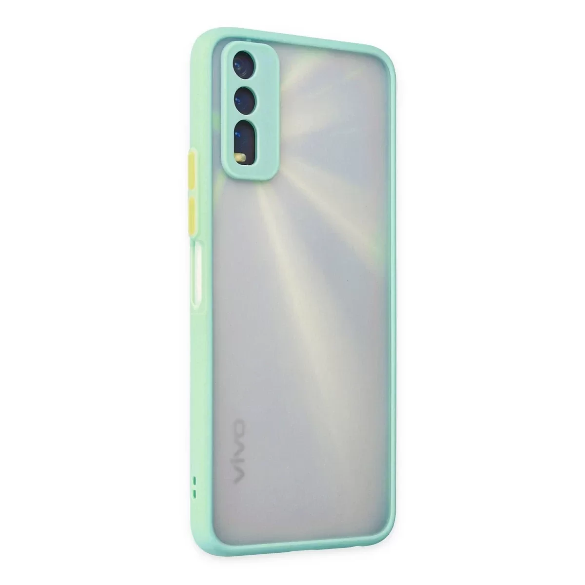 Newface Vivo Y11S Kılıf Montreal Silikon Kapak - Turkuaz