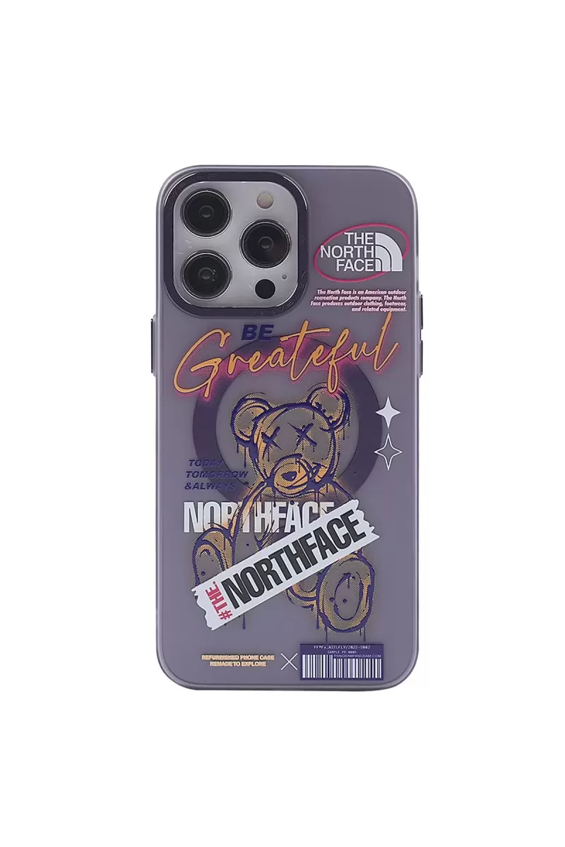 Newface Apple iPhone 14 Pro Kılıf Apollo Magneticsafe Desenli Kapak - Apollo Mor - 2