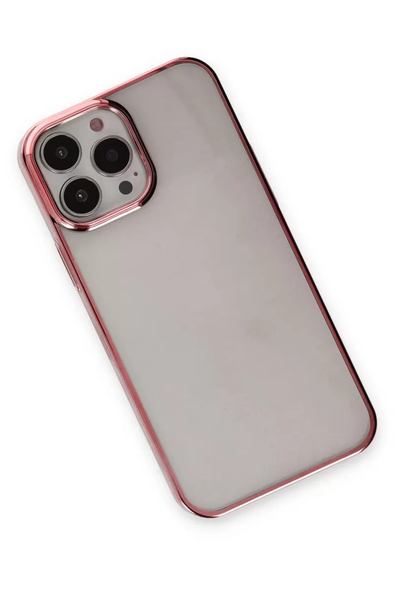 Newface Apple iPhone 13 Pro Kılıf Element Silikon - Pembe