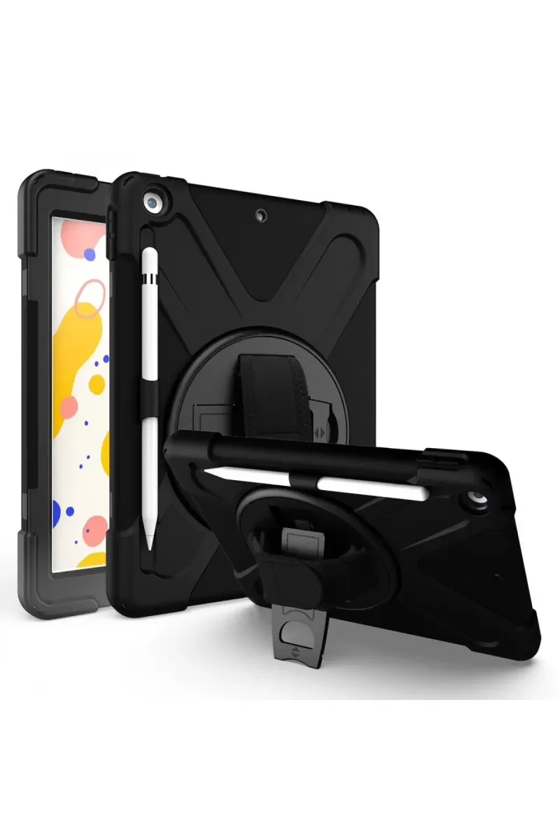 Newface Apple iPad 10.2 (7.nesil) Kılıf Amazing Tablet Kapak - Siyah