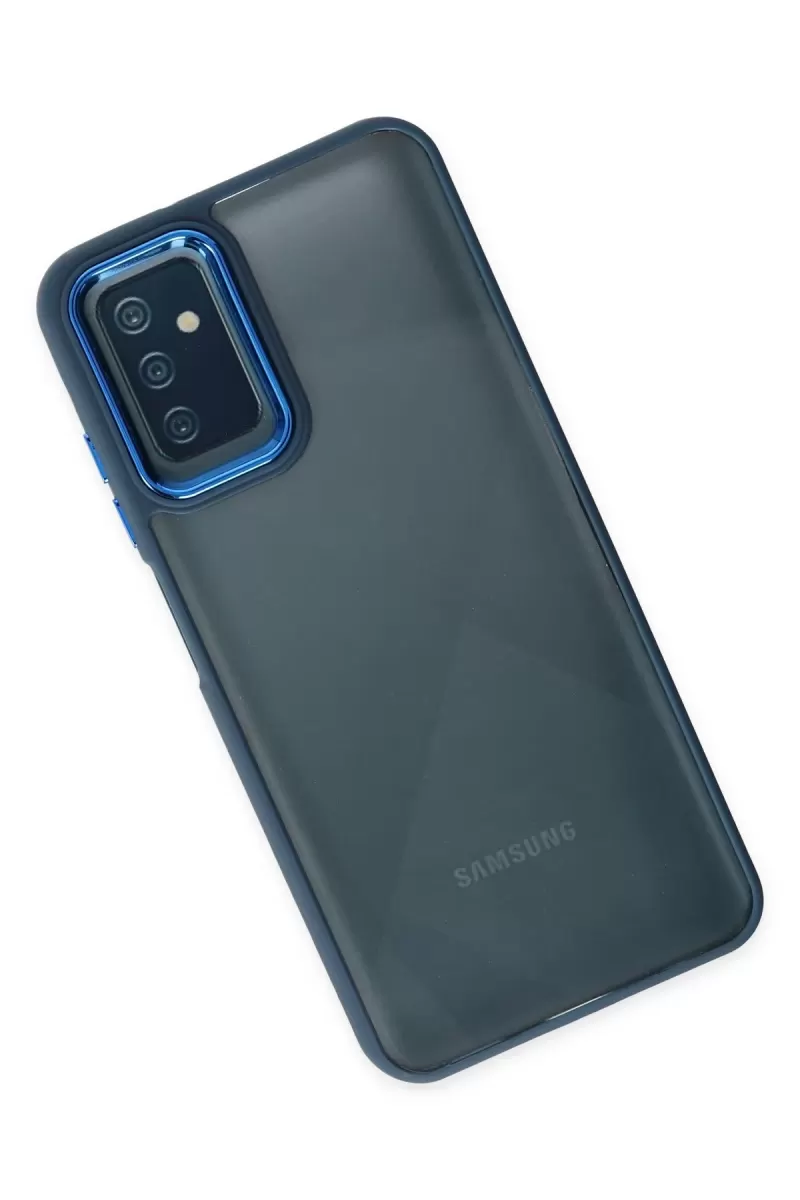 Newface Samsung Galaxy M13 Kılıf Dora Kapak - Mavi