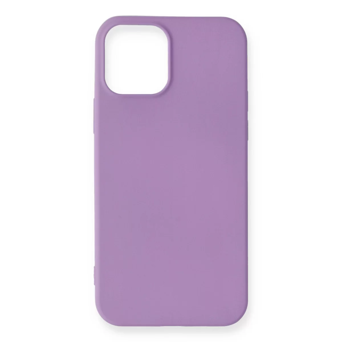 Newface Apple iPhone 12 Mini Kılıf First Silikon - Lila