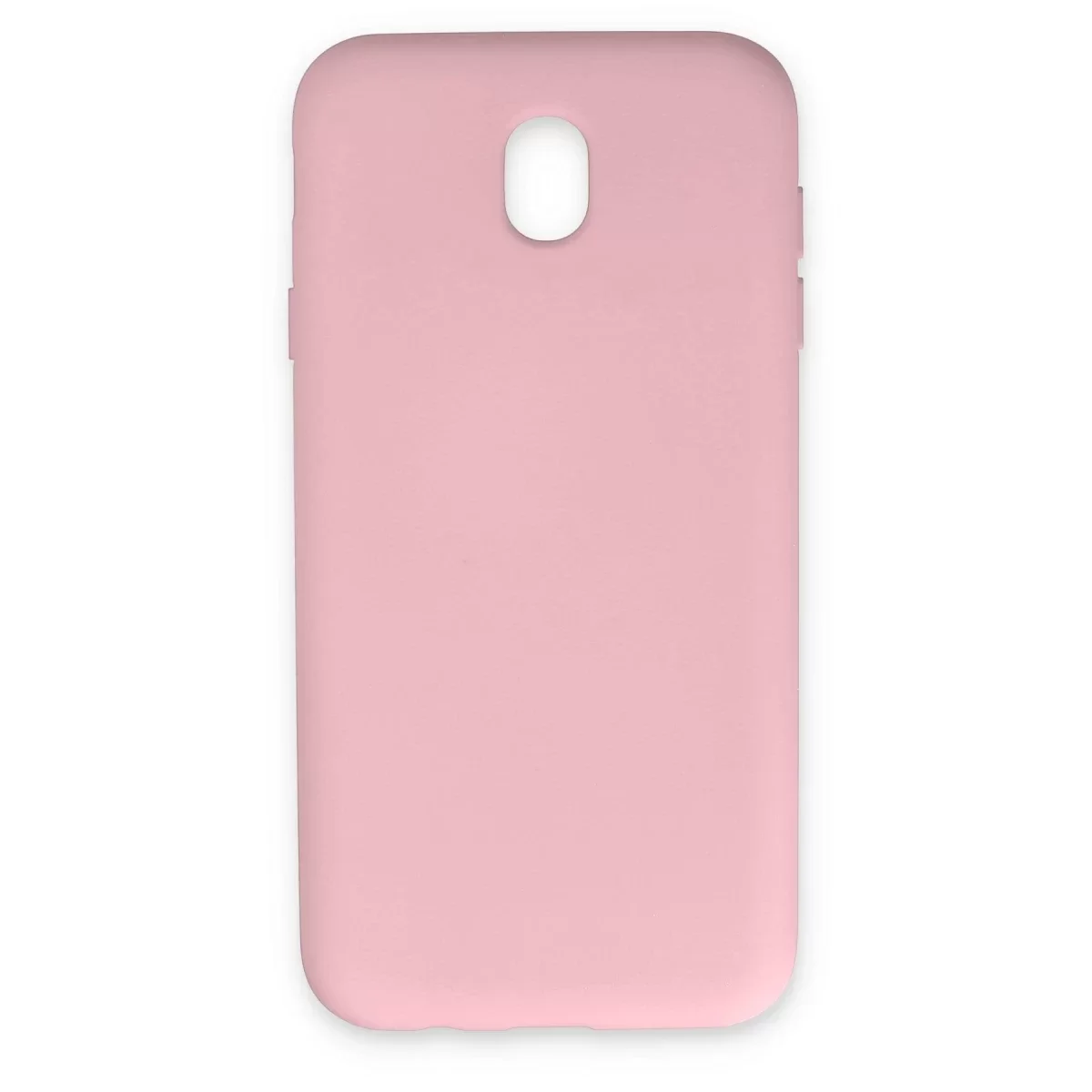 Newface Samsung Galaxy J7 Pro / J730 Kılıf Nano içi Kadife Silikon - Pudra