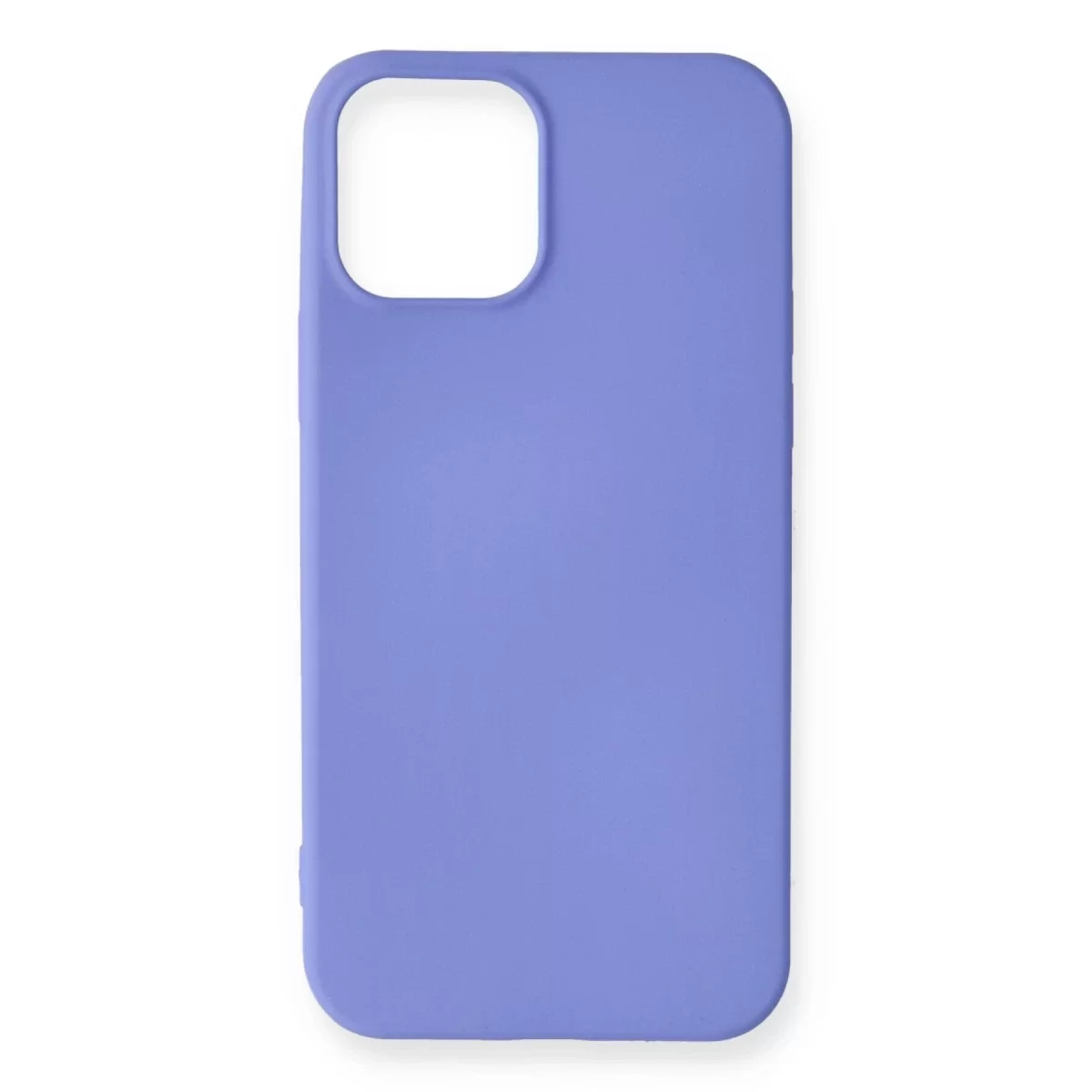 Newface Apple iPhone 12 Mini Kılıf First Silikon - Mor