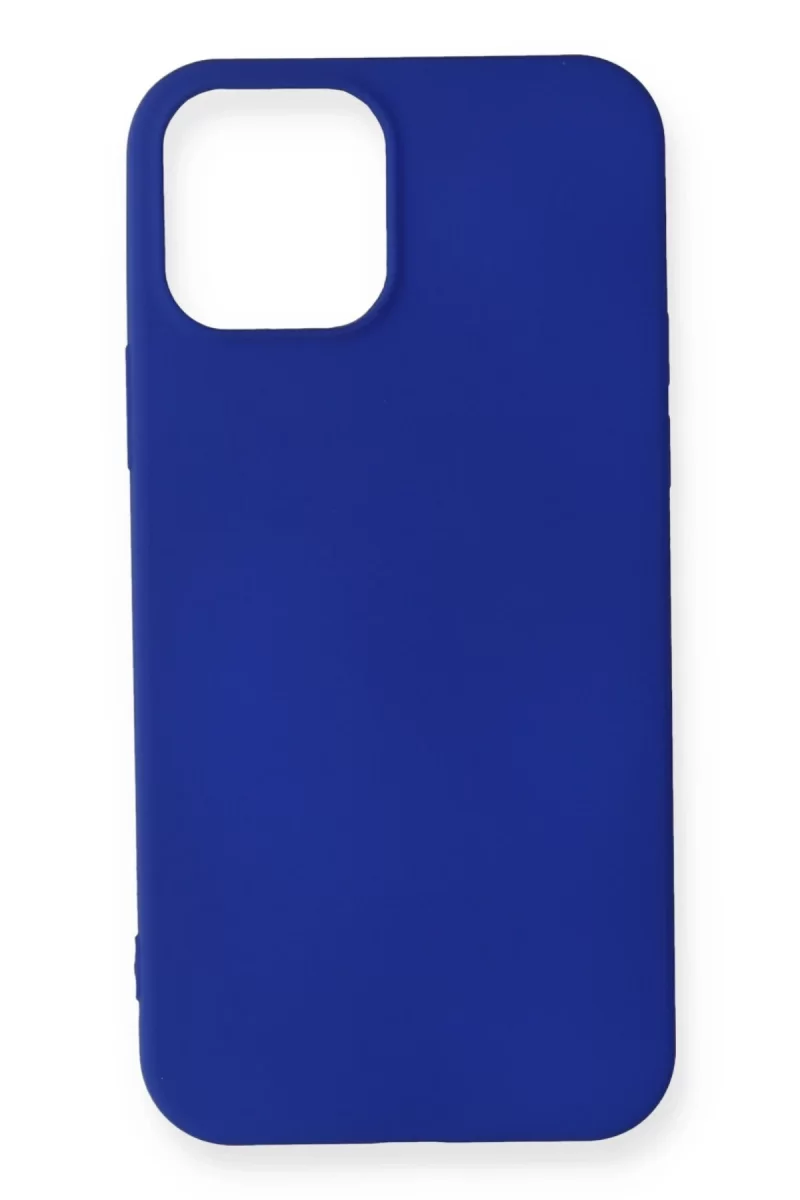 Newface Apple iPhone 12 Mini Kılıf First Silikon - Lacivert