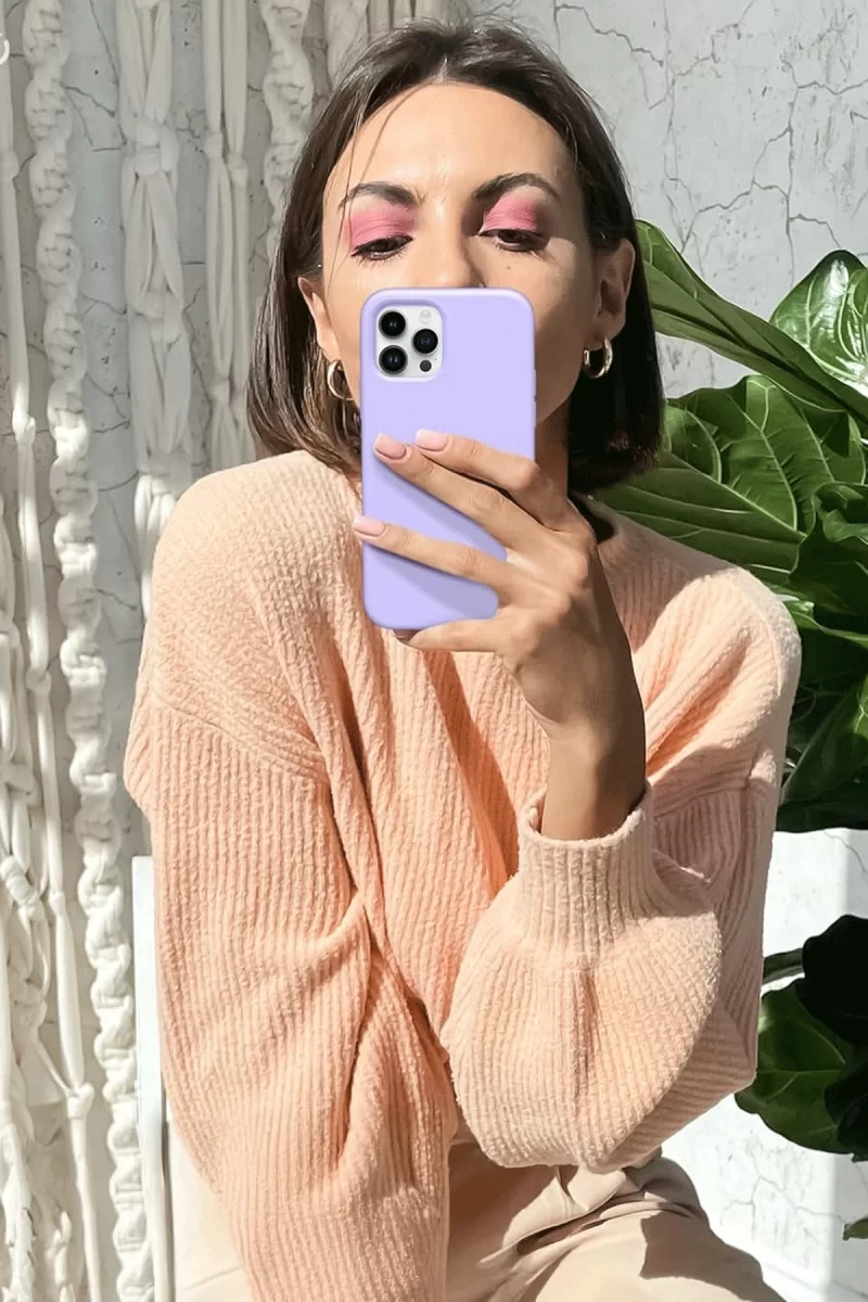 Newface Apple iPhone 12 Pro Kılıf First Silikon - Pembe