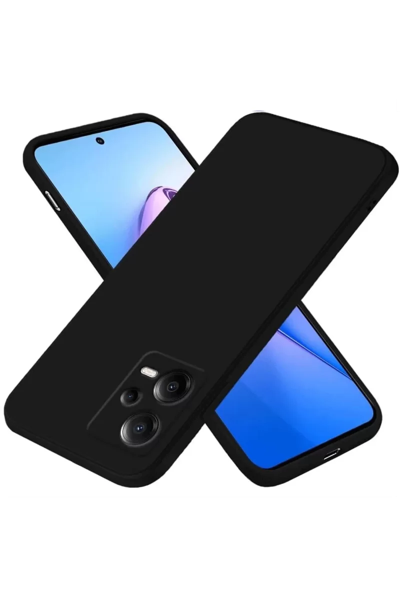 Newface Xiaomi Poco X5 5G Kılıf First Silikon - Siyah