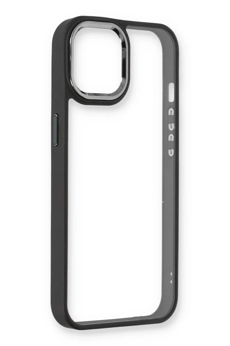 Newface Apple iPhone 14 Plus Kılıf Dora Kapak - Siyah