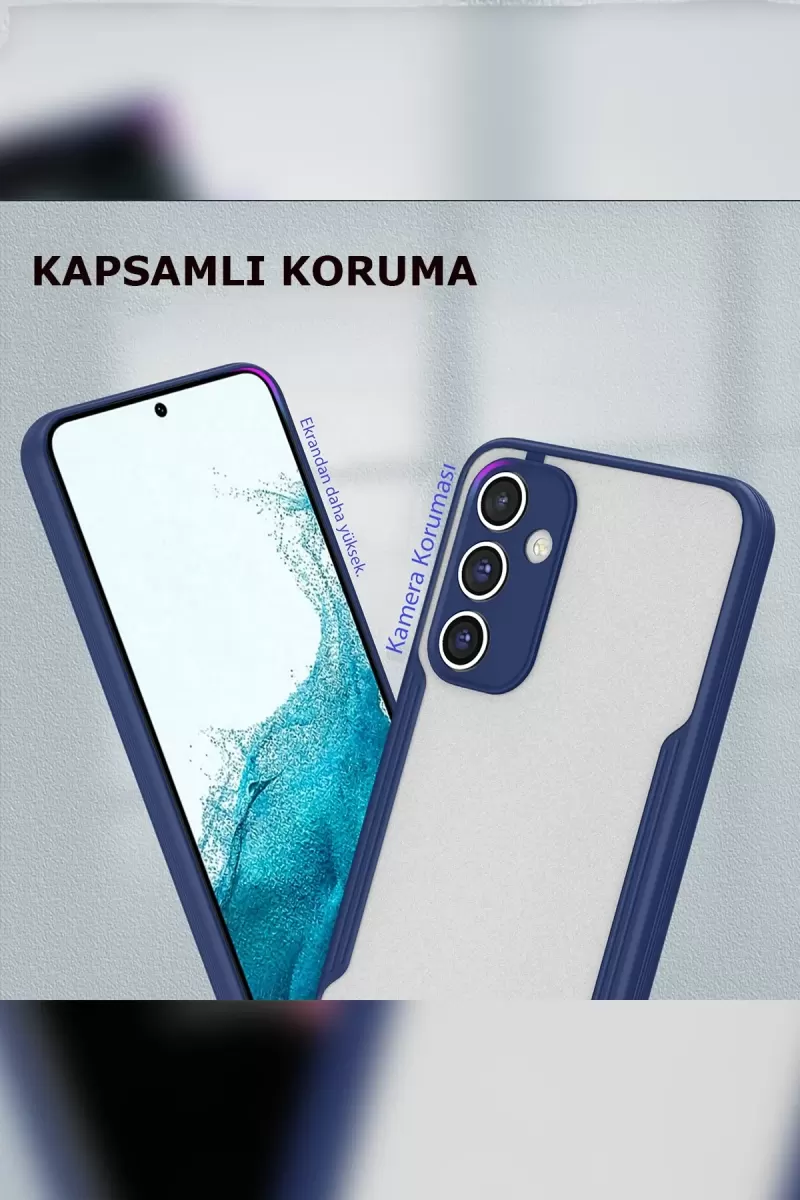 Newface Samsung Galaxy A14 4G Kılıf Platin Silikon - Yeşil
