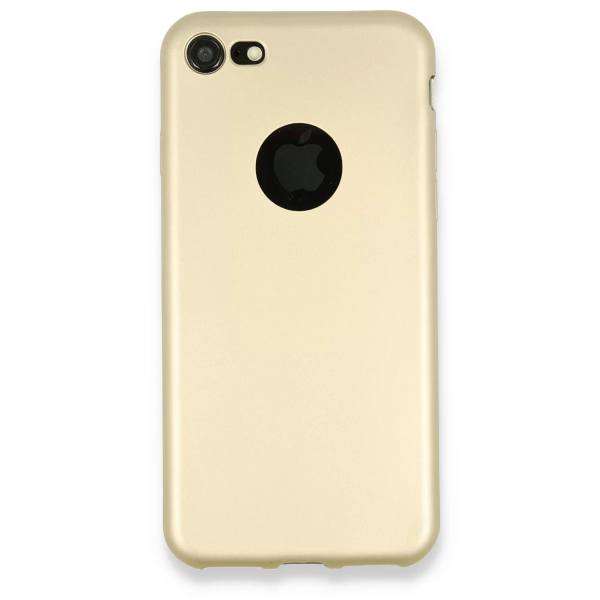 Newface Apple iPhone 7 Kılıf First Silikon - Gold